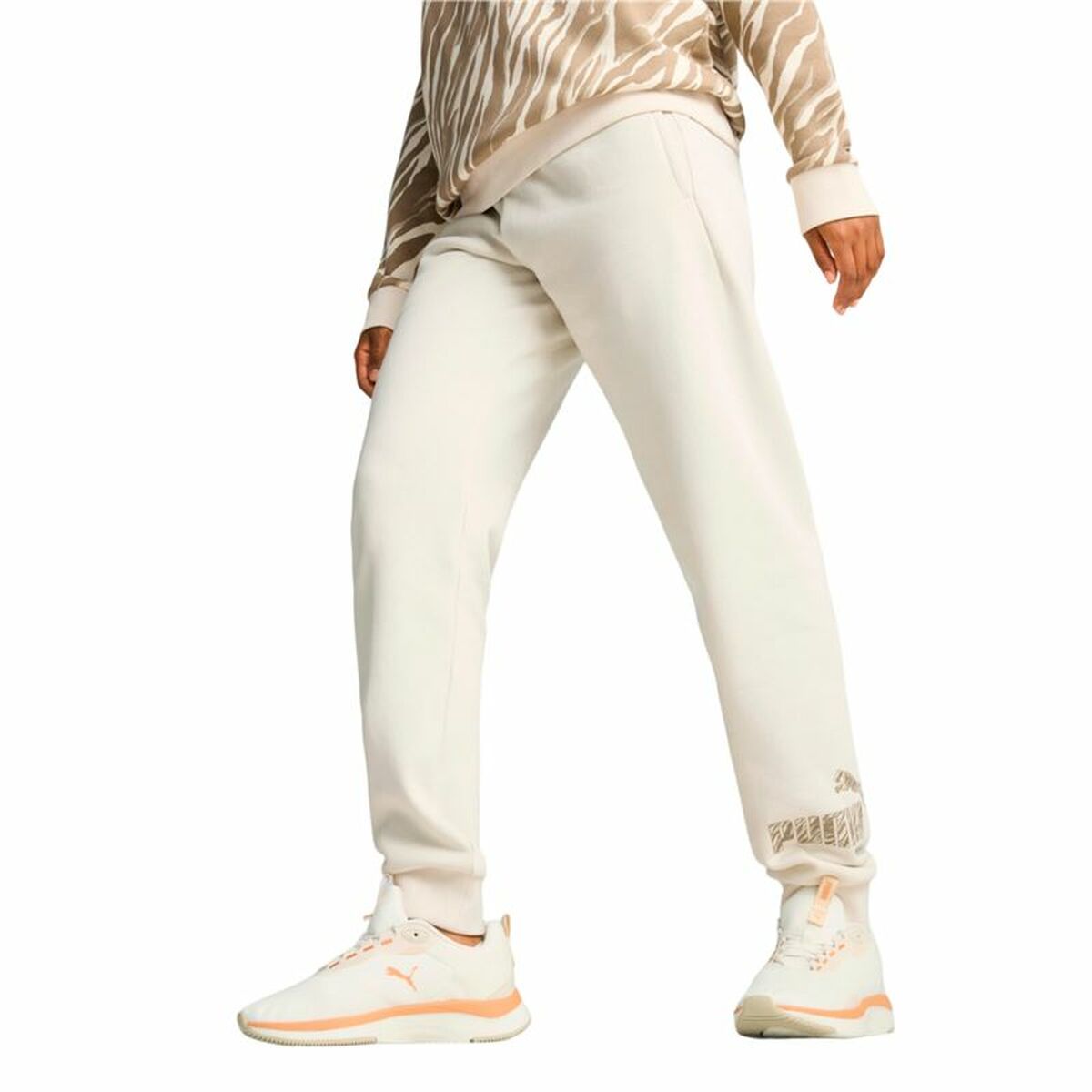 Lange Sporthose Puma Essentials+ Animal Fl Damen